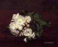 Blumen Weiße Rosen Blumenmaler Henri Fantin Latour